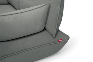 Fatboy Sumo Loveseat - Mouse Grey Closeup 1