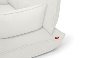 Fatboy Sumo Sofa Medium - Limestone Closeup 1