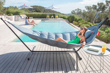 Load image into Gallery viewer, Fatboy Headdemock Sunbrella Hammock - By the Pool
