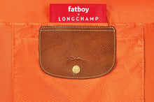 Load image into Gallery viewer, Lamzac x Longchamp Glamping O - Orange - Pouch Closeup
