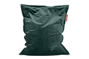 Fatboy Original Slim Recycled Velvet Bean Bag Chair - Petrol