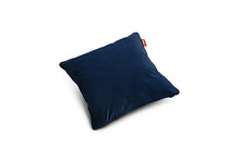 Load image into Gallery viewer, Fatboy Square Velvet Throw Pillow - Dark Blue

