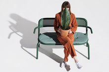 Load image into Gallery viewer, Girl Sitting on a Fatboy Toni Bankski Bench Holding a Plant
