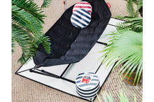 Load image into Gallery viewer, Off White Fatboy Carpretty Indoor Outdoor Area Rug with Headdemock Hammock
