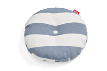 Load image into Gallery viewer, Fatboy Circle Outdoor Pillow - Stripe Ocean Blue
