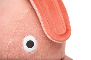 Closeup of Cheeky Pink Fatboy CO9 Teddy
