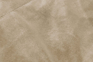 Small Fatboy Doggielounge Recycled Velvet Dog Bed - Camel Fabric