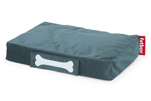Small Fatboy Doggielounge Recycled Velvet Dog Bed - Cloud