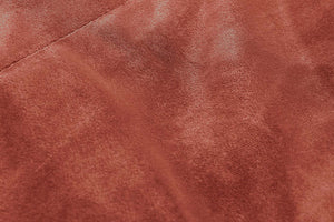 Small Fatboy Doggielounge Recycled Velvet Dog Bed - Rhubarb Fabric