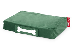 Small Fatboy Doggielounge Recycled Velvet Dog Bed - Sage