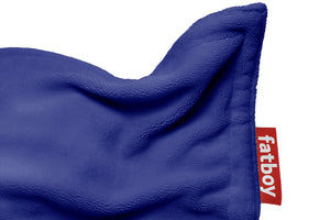 Fatboy Original Slim Teddy Bean Bag Chair - Royal Blue Label