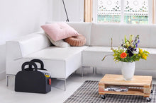Load image into Gallery viewer, Anthracite Fatboy Sjopper-Kees in a Room Next to a Couch
