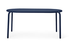 Load image into Gallery viewer, Dark Ocean Fatboy Toni Tavolo Outdoor Dining Table - Side Angle
