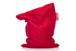Fatboy Junior Stonewashed Bean Bag Chair - Red