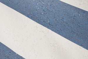 Fatboy Original Outdoor - Stripe Ocean Blue Water Repellent Fabric