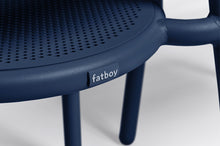 Load image into Gallery viewer, Fatboy Toni Chair - Dark Ocean Seat Closeup
